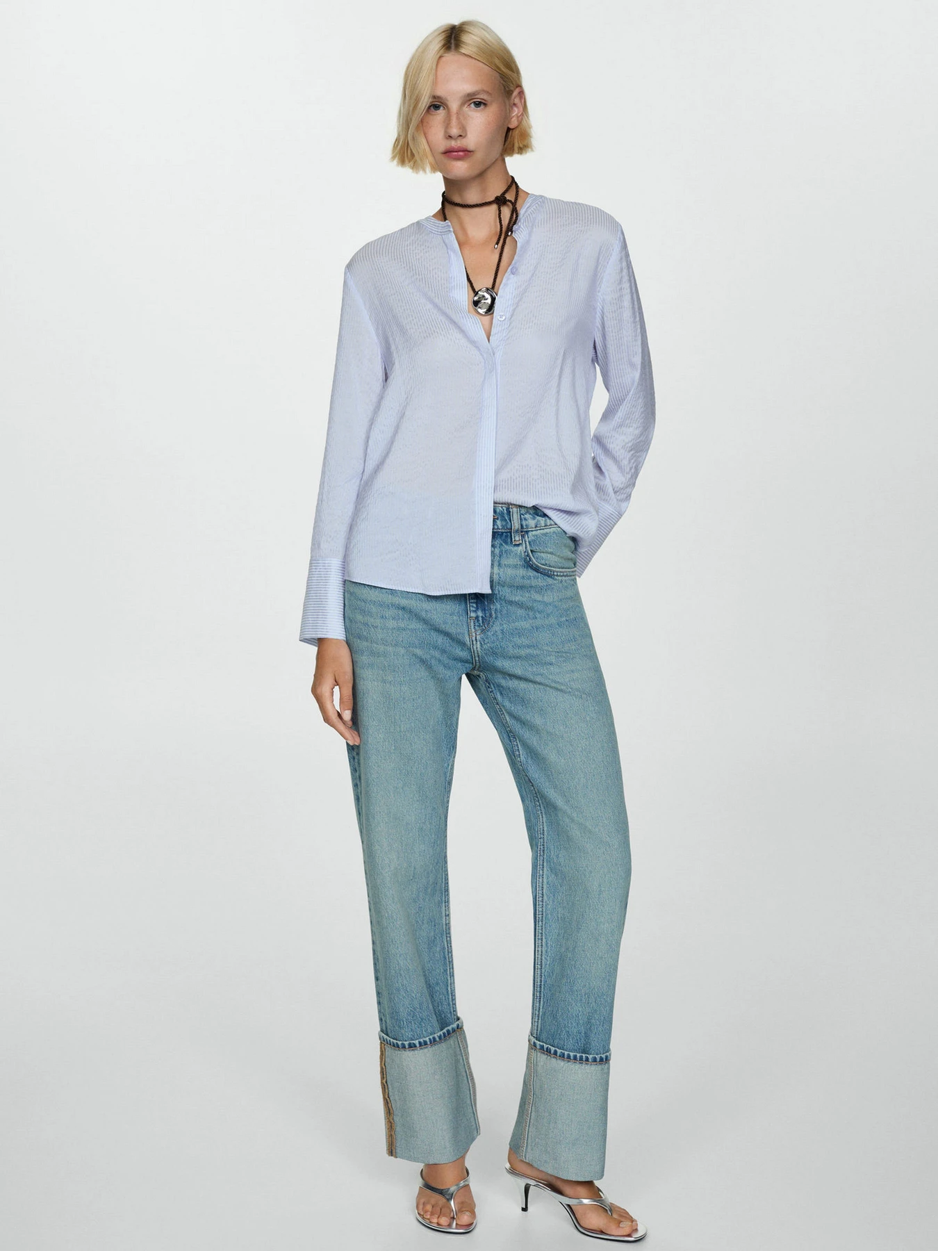Сорочки MANGO модель 77013266_52 Фото