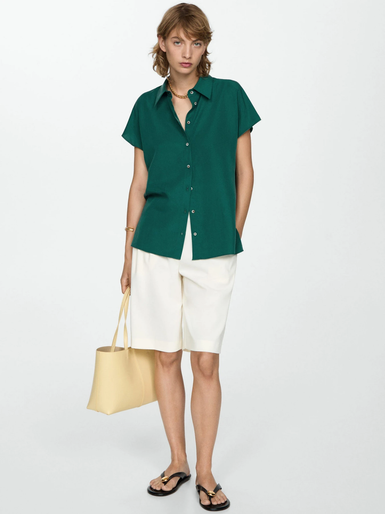 Сорочки MANGO модель 77014034_43 Сорочки MANGO модель 77014034_43 Фото