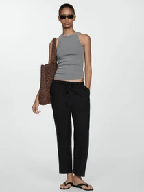Штани MANGO модель 77050332_99 Фото