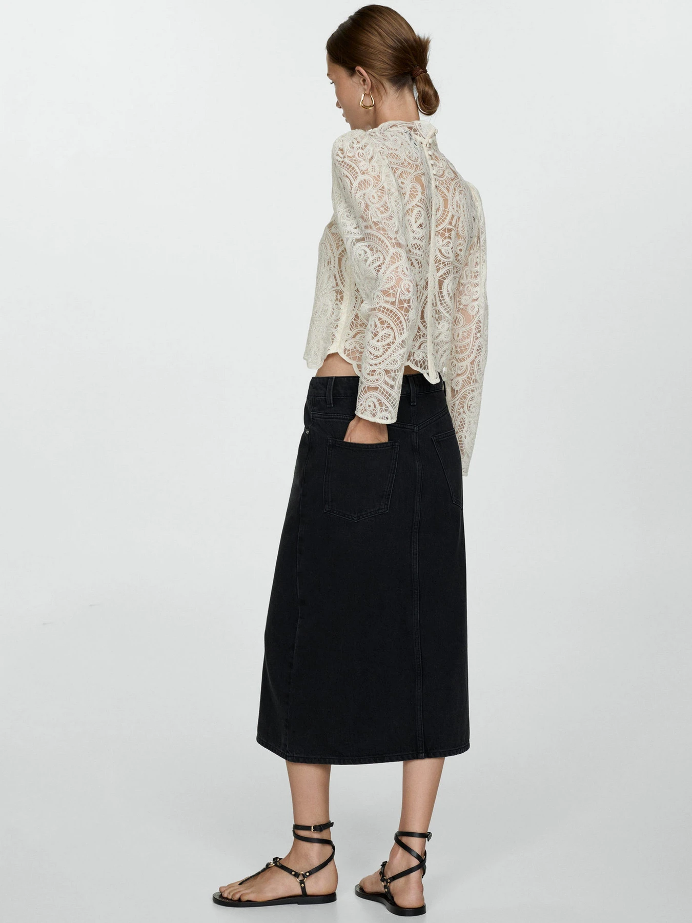 Юбки MANGO модель 77054786_TN Юбки MANGO модель 77054786_TN Фото