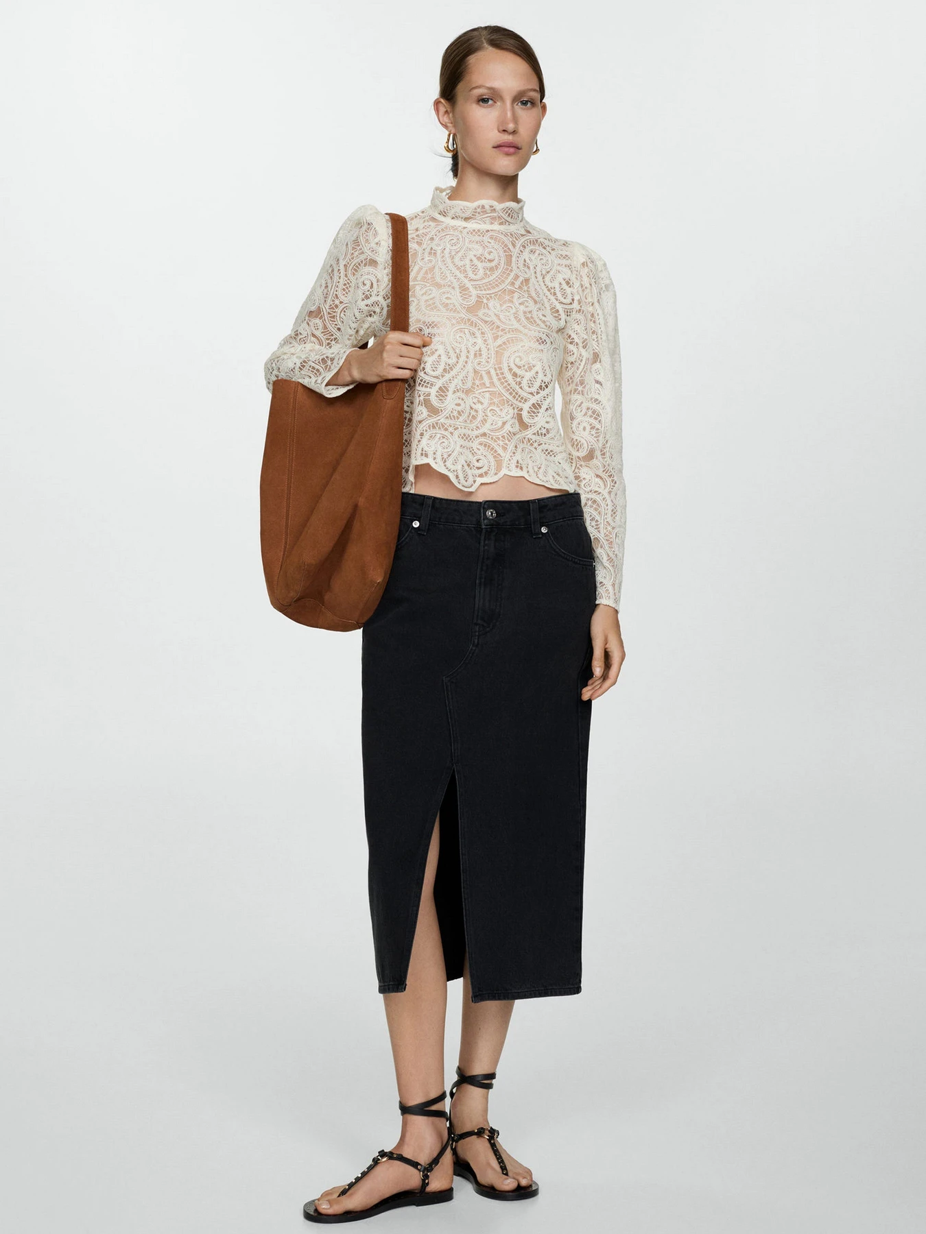 Юбки MANGO модель 77054786_TN Юбки MANGO модель 77054786_TN Фото