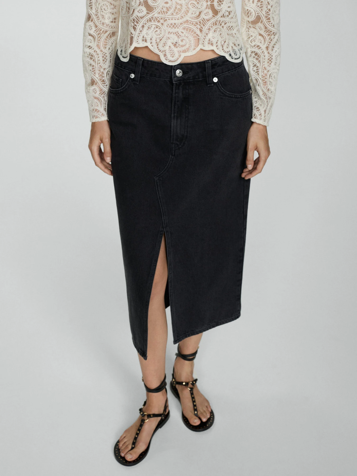 Юбки MANGO модель 77054786_TN Юбки MANGO модель 77054786_TN Фото