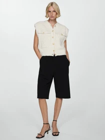Шорты MANGO модель 77074050_99 Фото