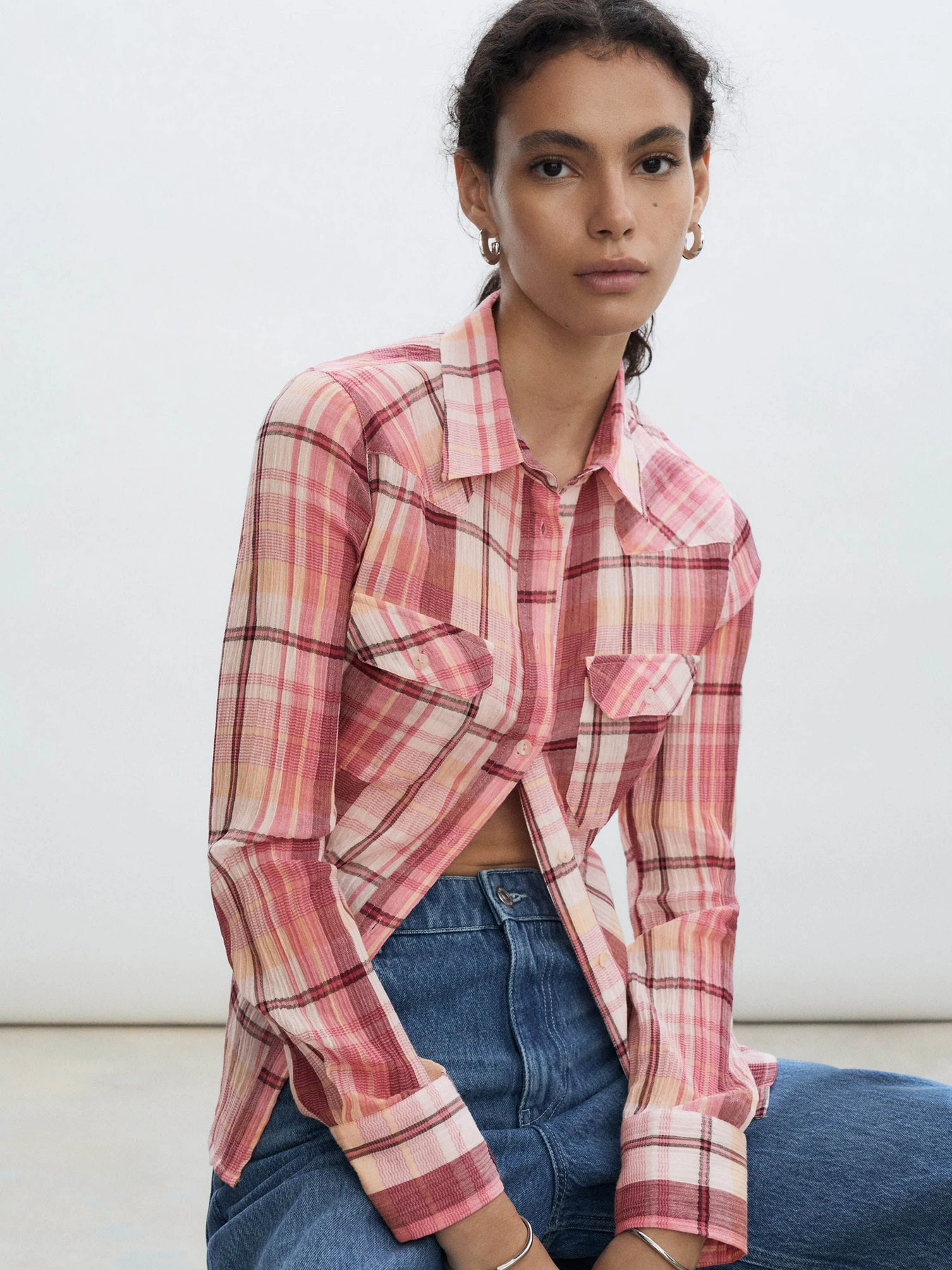 Рубашки MANGO модель 77093262_85 Рубашки MANGO модель 77093262_85 Фото