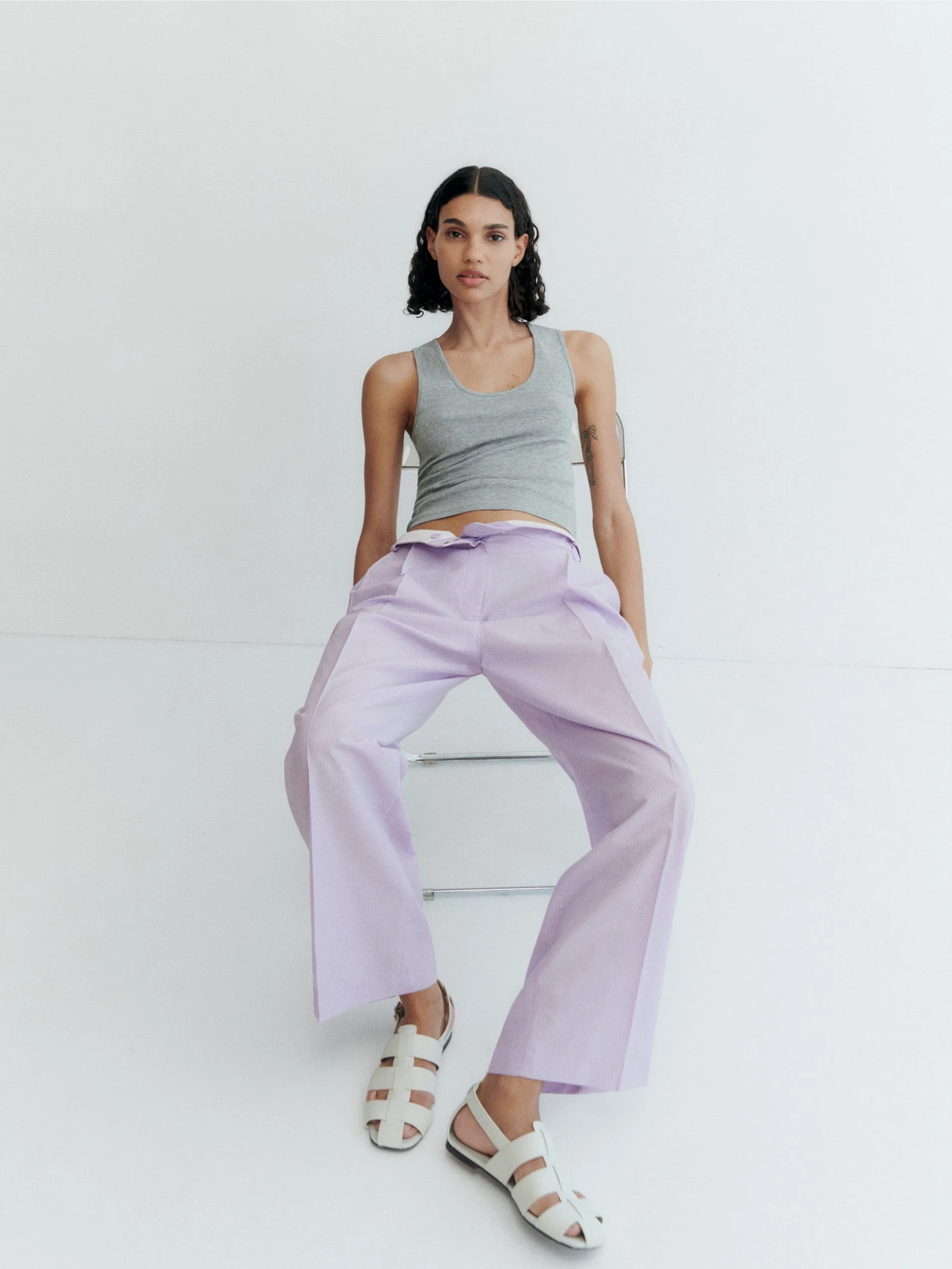 Штани MANGO модель 77093269_61 Штани MANGO модель 77093269_61 Фото
