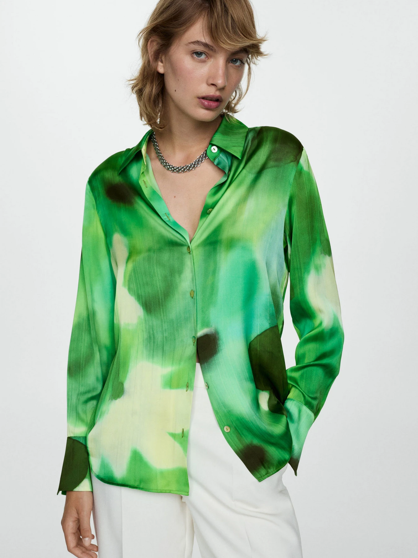 Сорочки MANGO модель 77094070_43 Сорочки MANGO модель 77094070_43 Фото