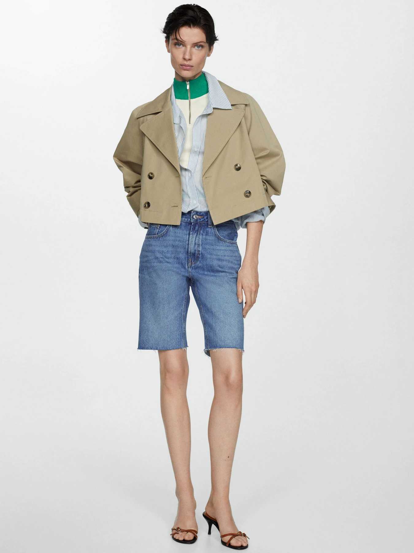 Шорты MANGO модель 77850282_TM Шорты MANGO модель 77850282_TM Фото