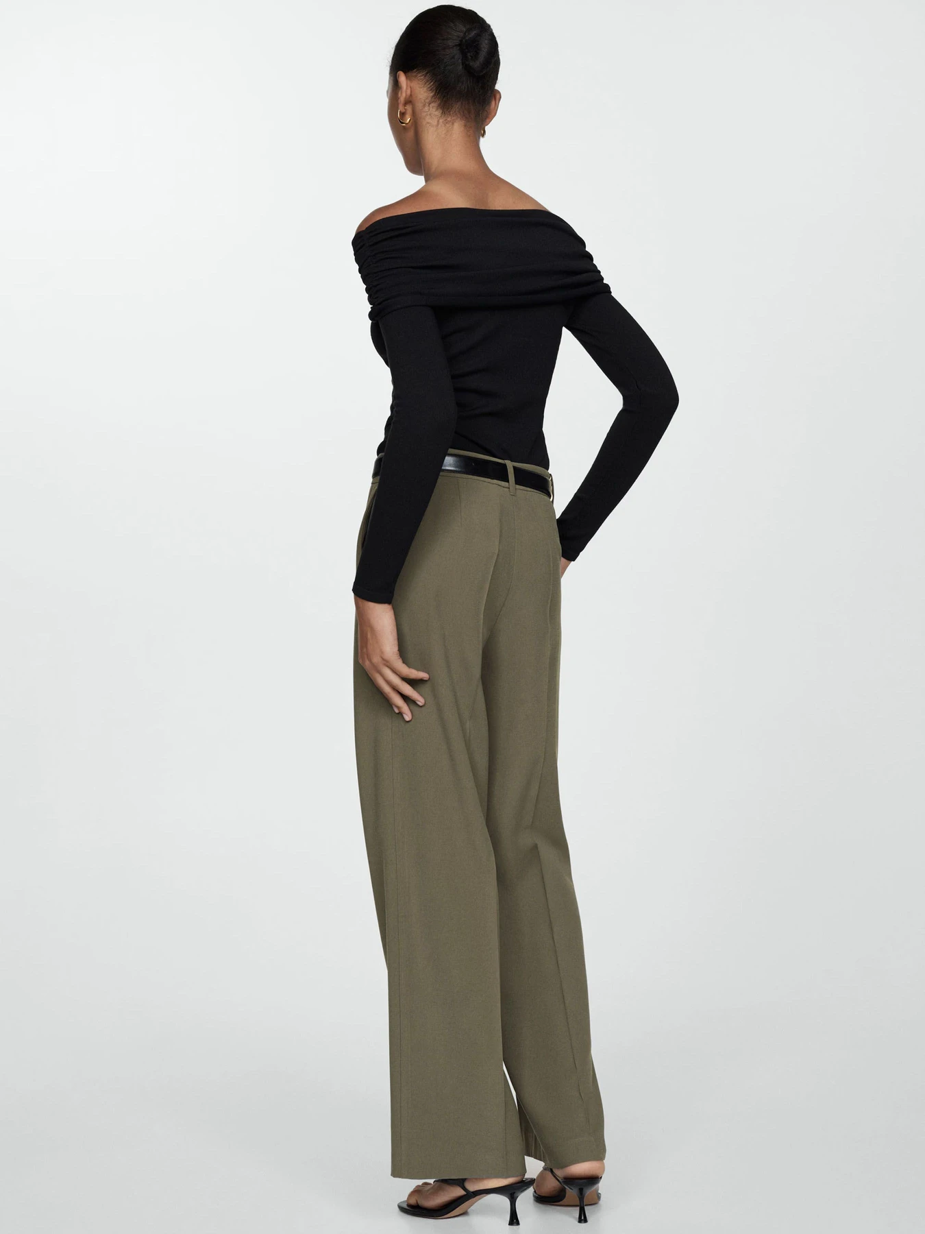 Брюки MANGO модель 77920374_37 Фото