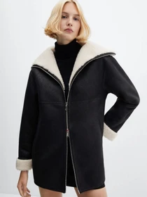 Куртки и дубленки MANGO Rulo модель 57097708_99 Фото