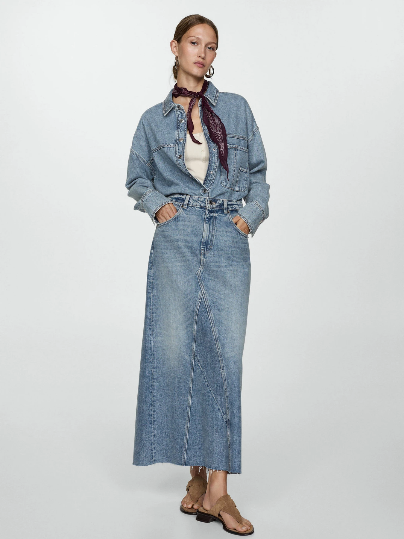 Юбки MANGO модель 77054017_TM Юбки MANGO модель 77054017_TM Фото