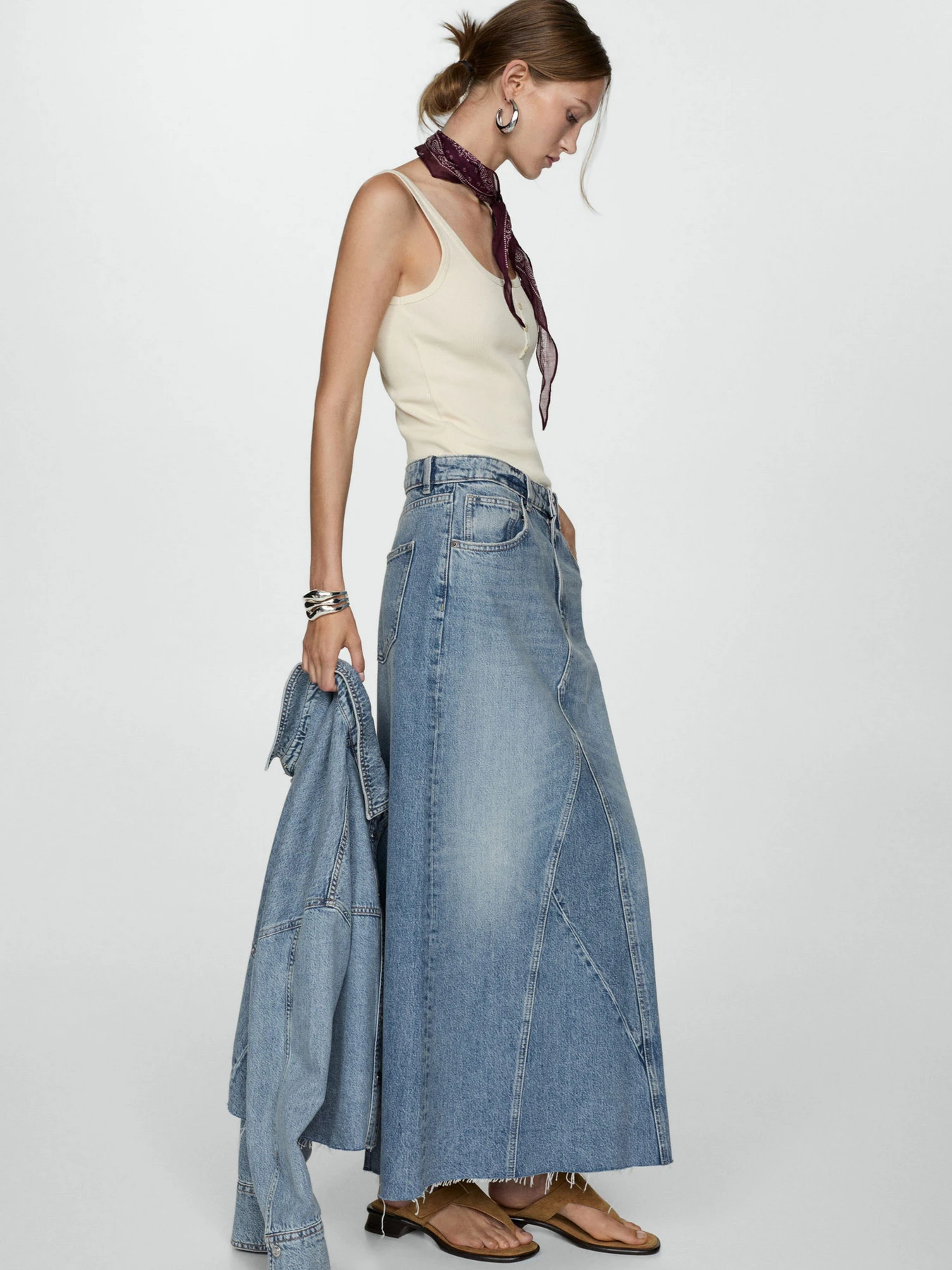 Юбки MANGO модель 77054017_TM Юбки MANGO модель 77054017_TM Фото