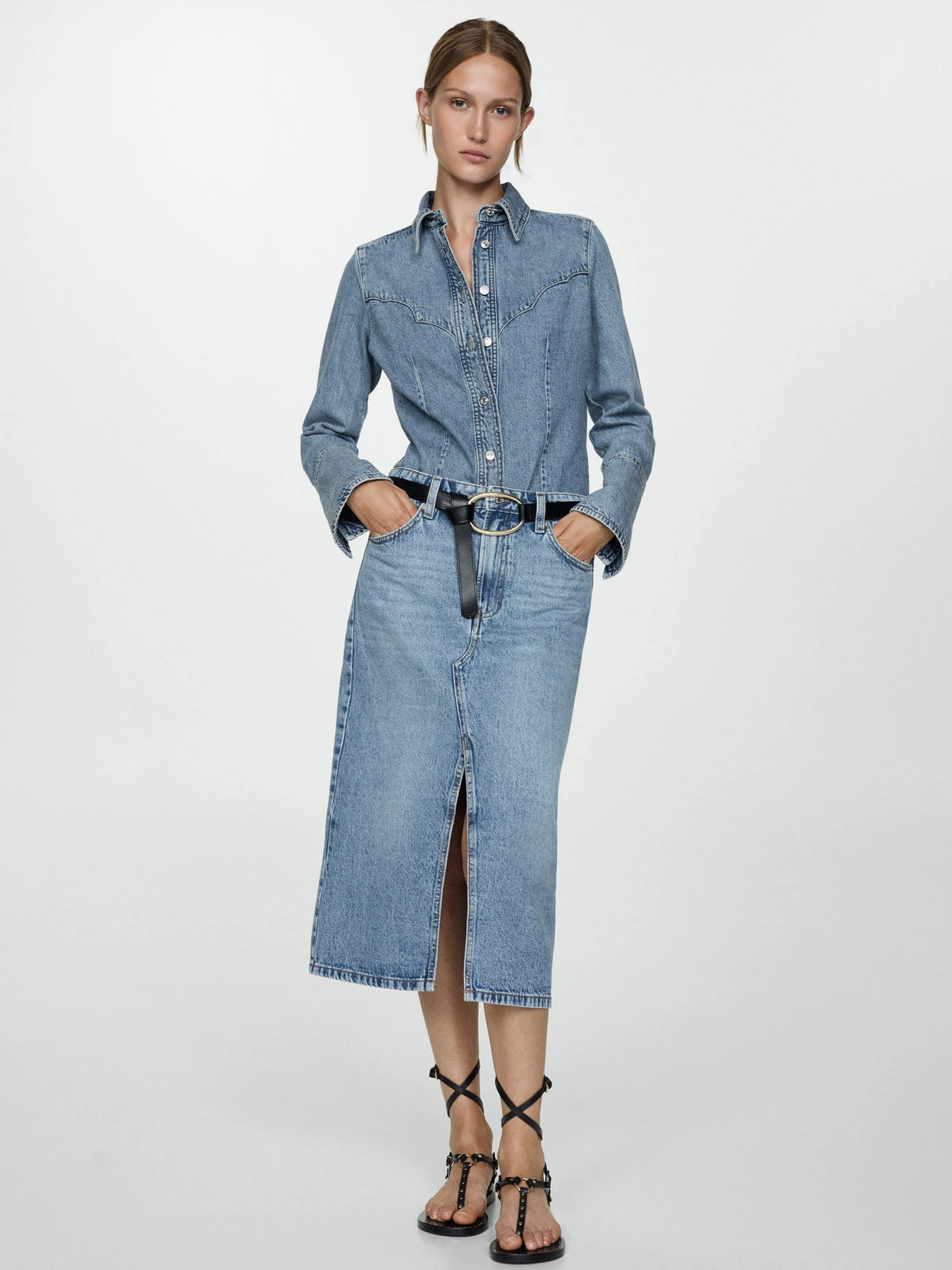 Юбки MANGO модель 77094054_TM Юбки MANGO модель 77094054_TM Фото