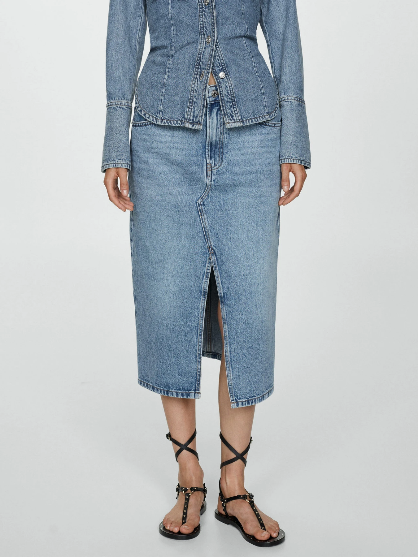 Юбки MANGO модель 77094054_TM Юбки MANGO модель 77094054_TM Фото