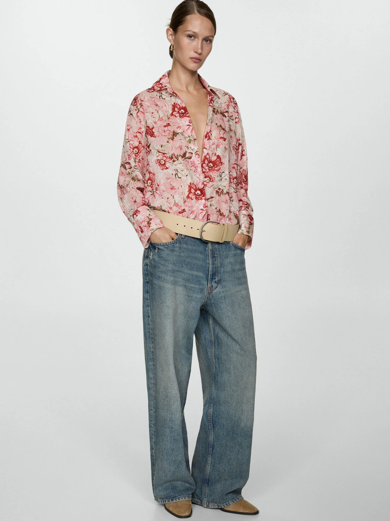 Сорочки MANGO модель 77004027_82 Фото