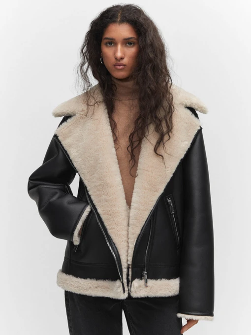 Куртки и дубленки MANGO Adri модель 57087702_99 Фото