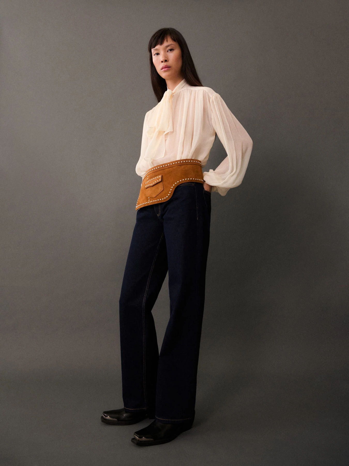 Сорочки MANGO модель 77035672_2 Фото