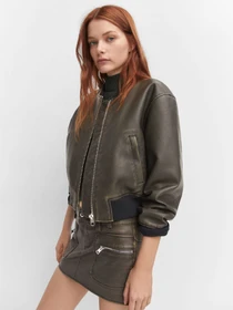 Куртки та дублянки MANGO Fantasia модель 57015138_30 Фото