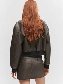 Куртки та дублянки MANGO Fantasia модель 57015138_30 Фото
