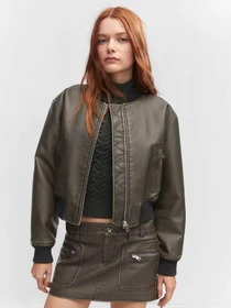Куртки та дублянки MANGO Fantasia модель 57015138_30 Фото