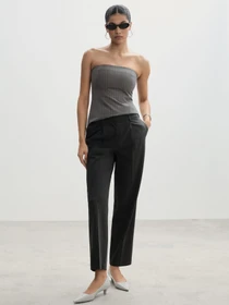 Штани MANGO модель 77094438_92 Фото