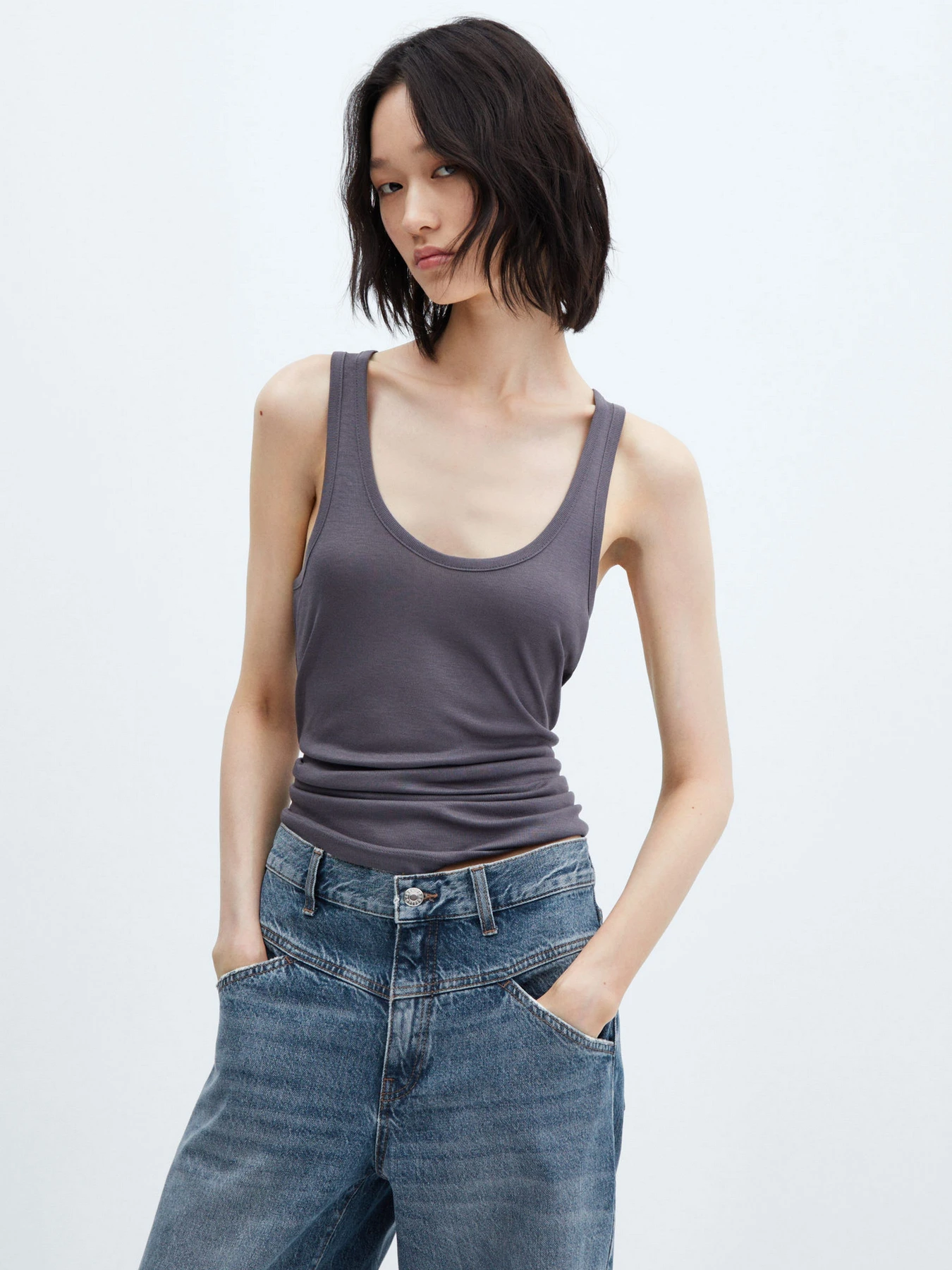 Джинсы MANGO Dani модель 57003823_TM Фото