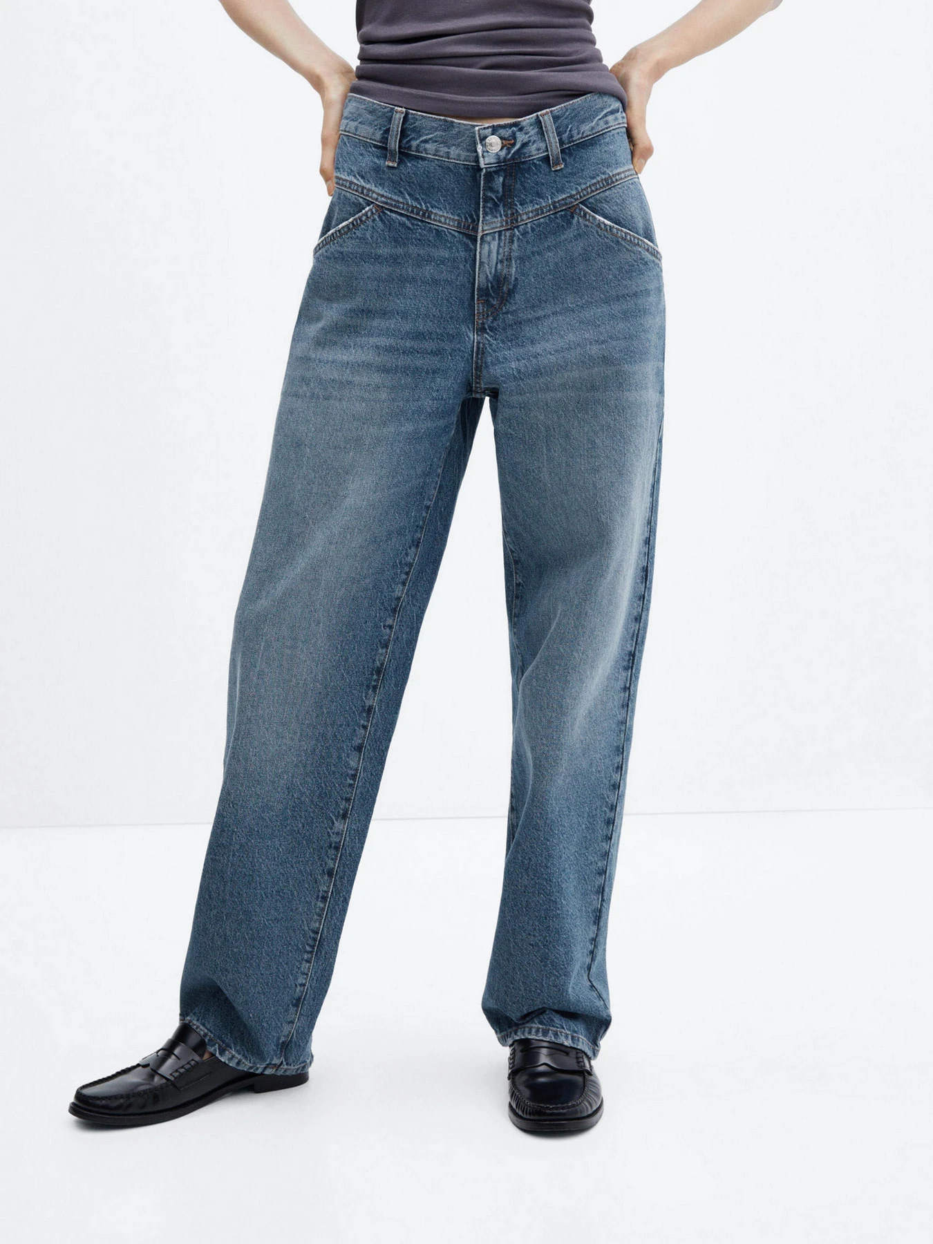 Джинсы MANGO Dani модель 57003823_TM Фото