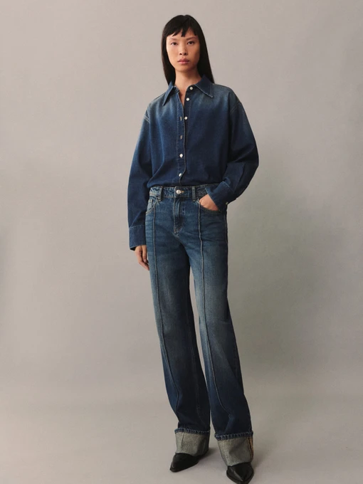 Сорочки MANGO модель 77005660_TO Фото