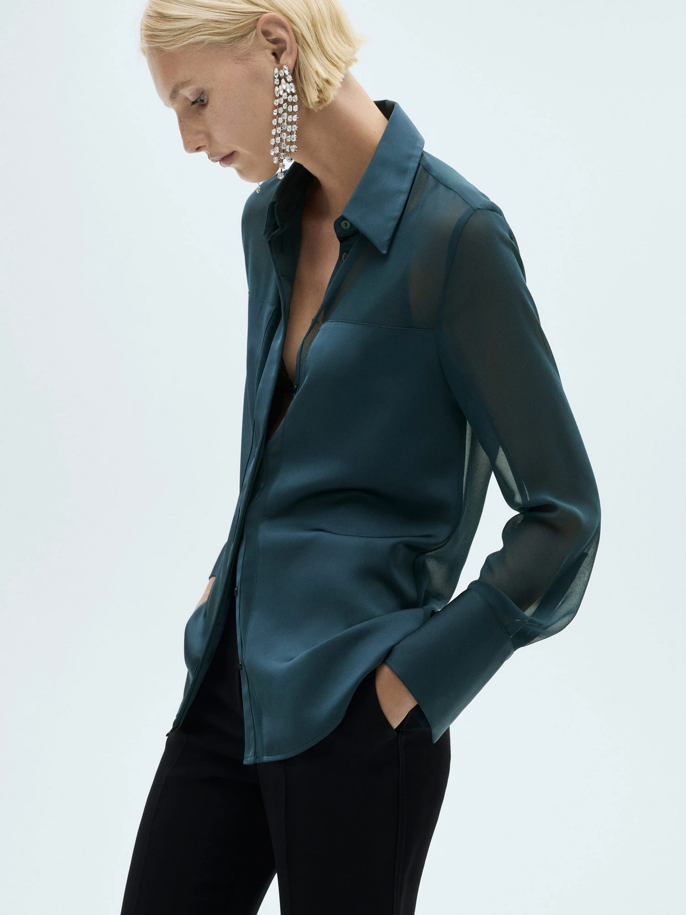 Рубашки MANGO модель 77069057_57 Рубашки MANGO модель 77069057_57 Фото