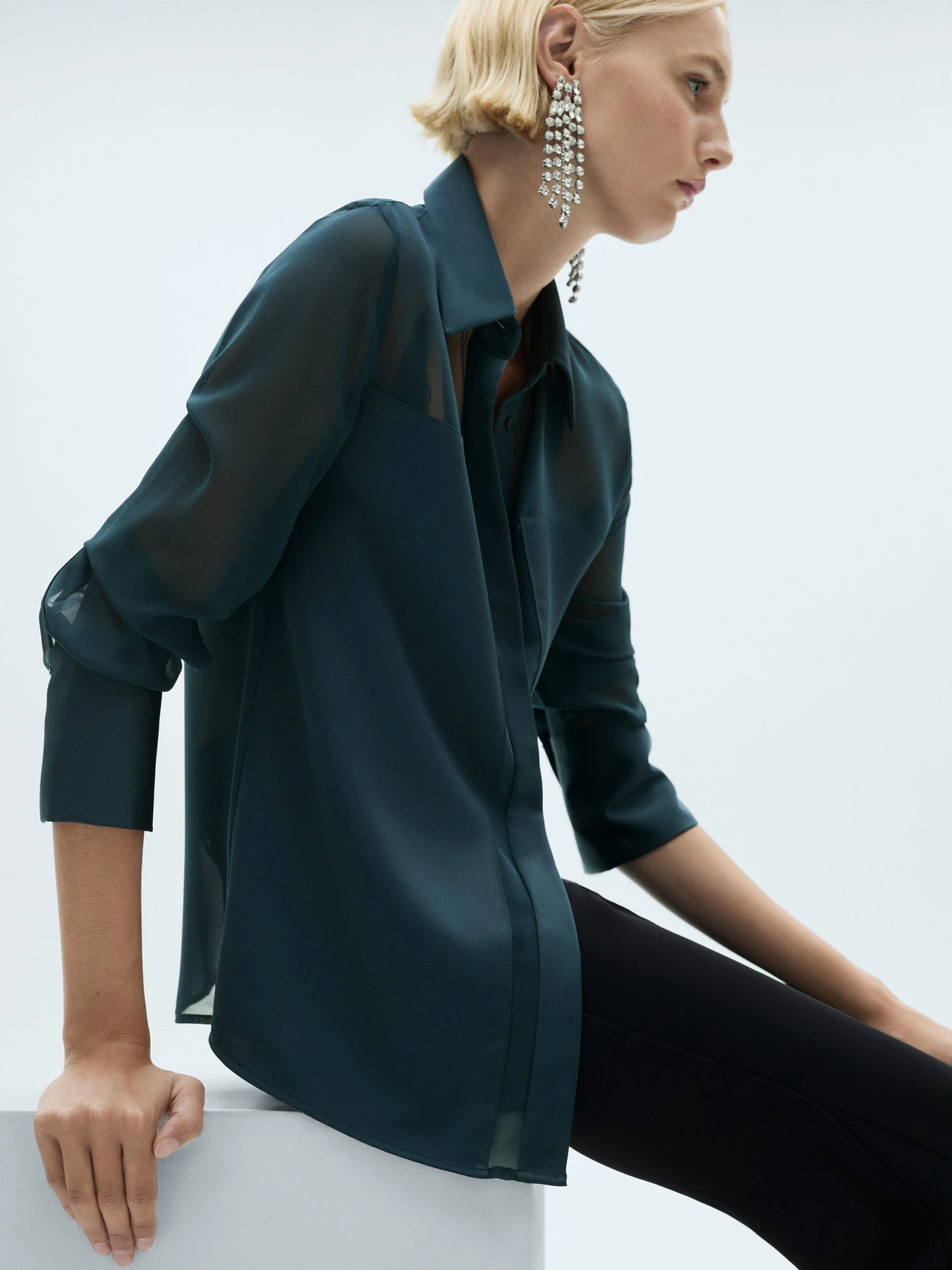 Рубашки MANGO модель 77069057_57 Рубашки MANGO модель 77069057_57 Фото