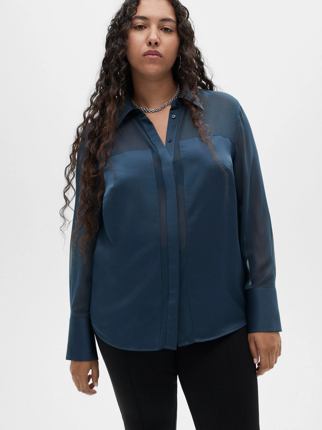 Рубашки MANGO модель 77069057_57 Рубашки MANGO модель 77069057_57 Фото
