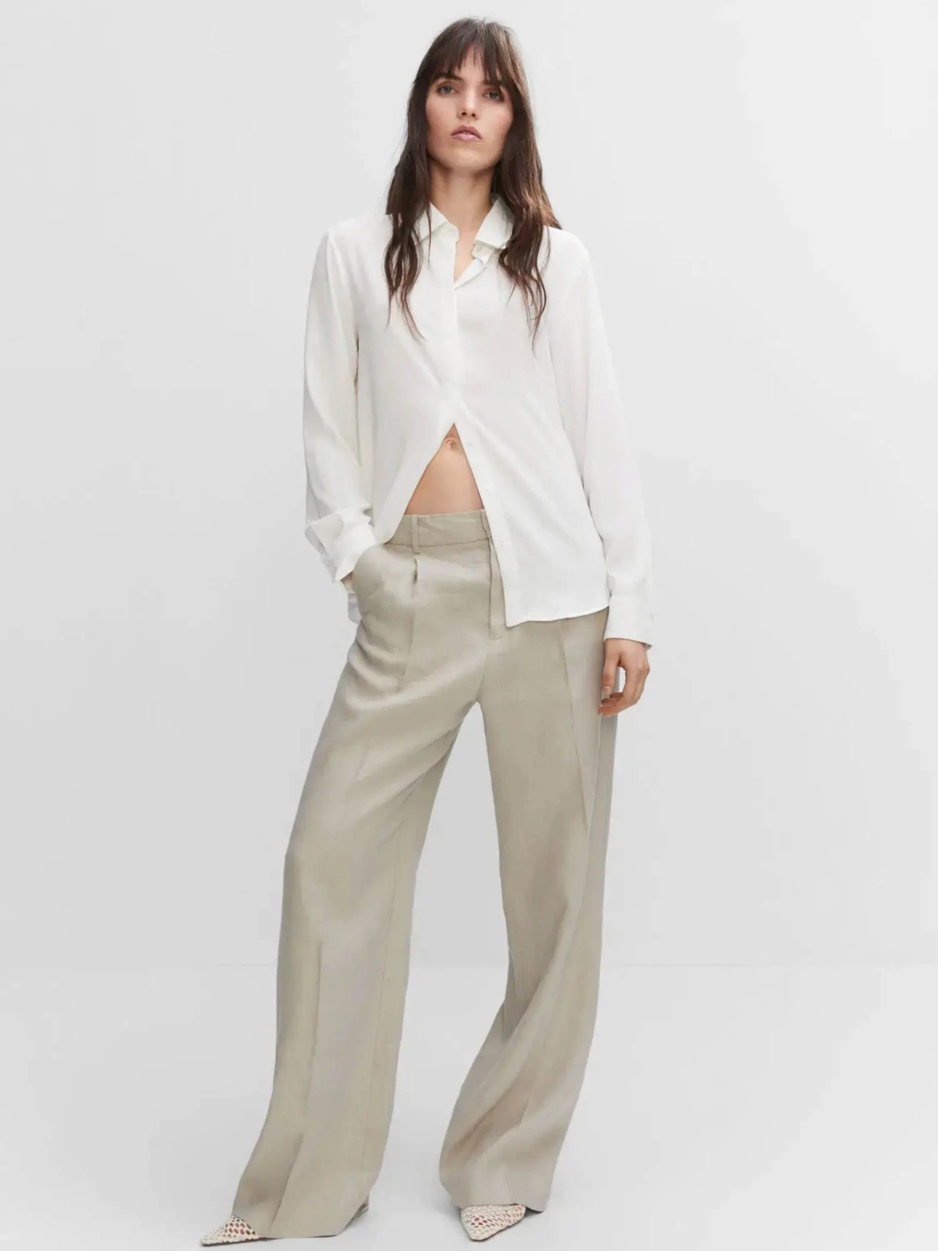 Рубашки MANGO Basic модель 57029404_2 Рубашки MANGO Basic модель 57029404_2 Фото