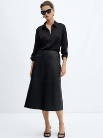 Рубашки MANGO Ideale модель 57003777_99 Фото