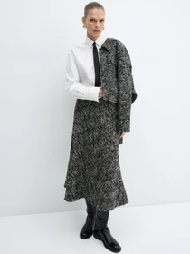 Юбки MANGO Laurel модель 57087751_99 Фото