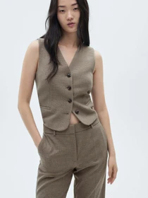 Штани MANGO модель 77016727_37 Фото