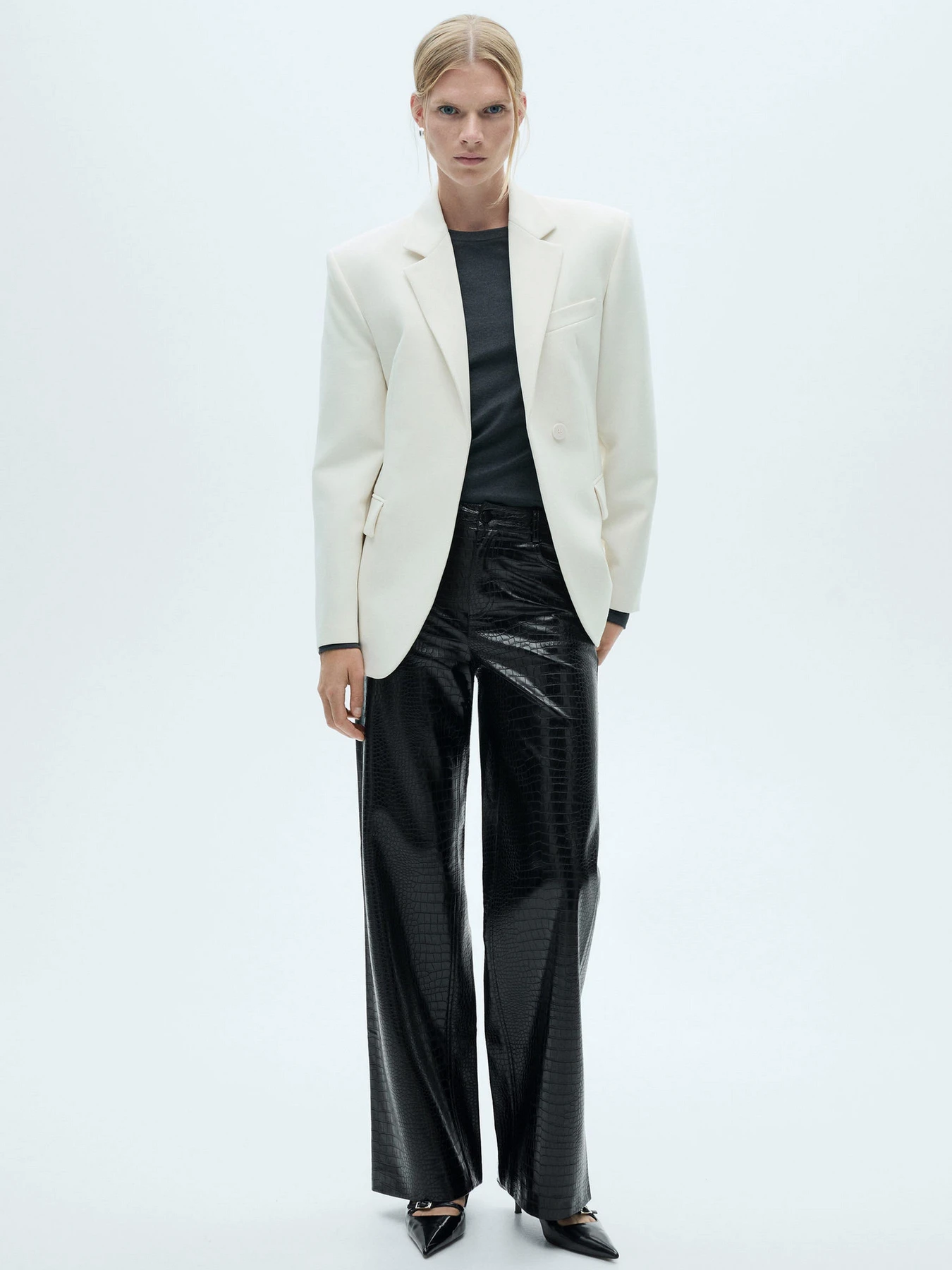 Брюки MANGO модель 77018269_99 Фото