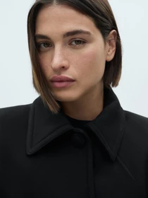 Пальто и плащи MANGO модель 77045672_99 Фото