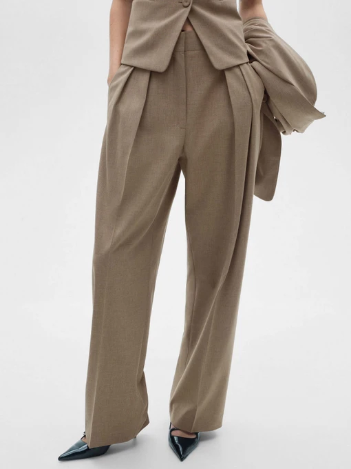 Штани MANGO модель 77096760_30 Фото