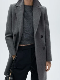 Пальта та плащі MANGO DALI модель 87070623_92 Фото
