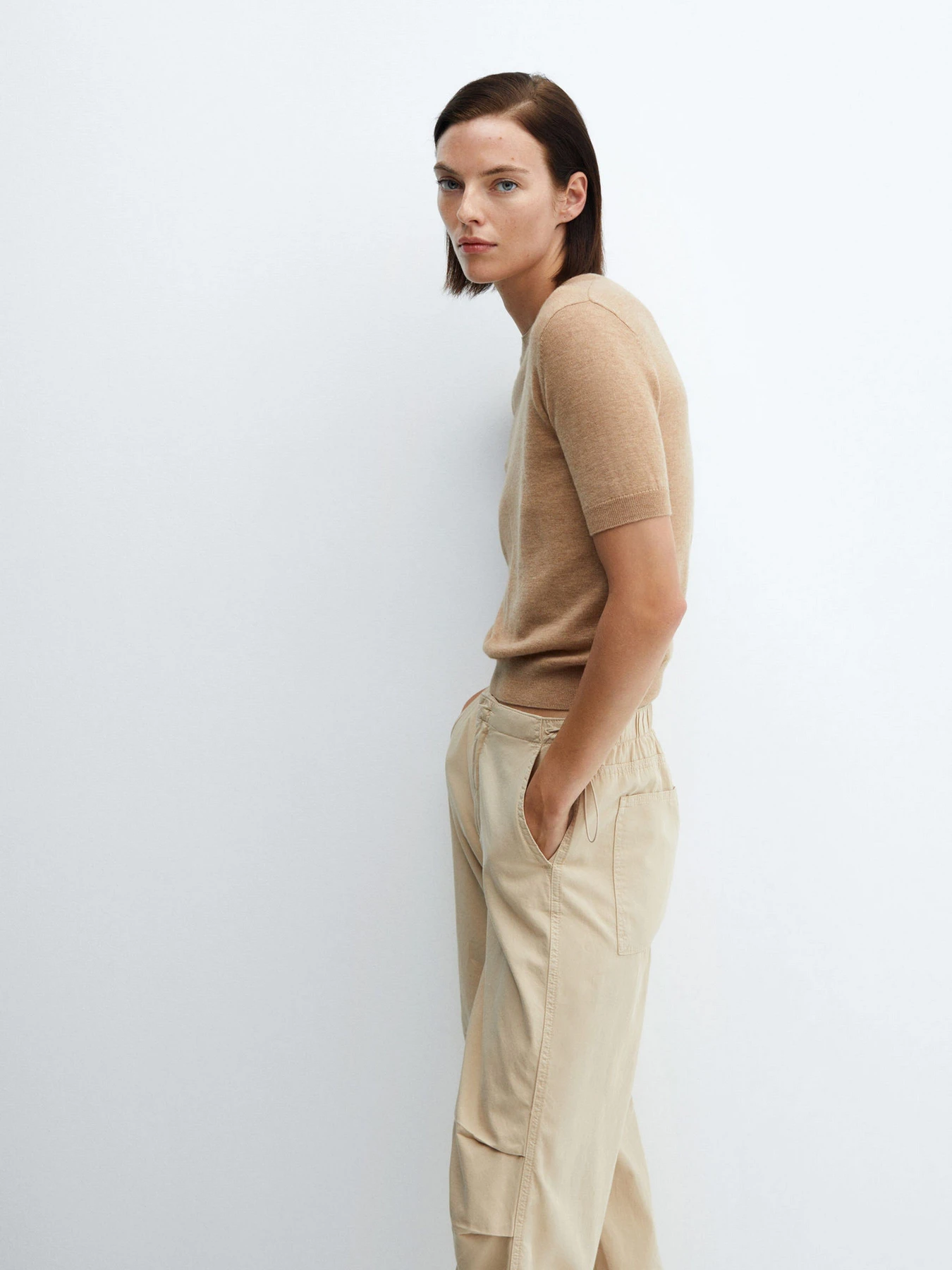 Штани MANGO Parachut модель 57050466_7 Штани MANGO Parachut модель 57050466_7 Фото