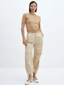 Штани MANGO Parachut модель 57050466_7 Фото