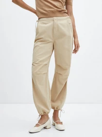 Штани MANGO Parachut модель 57050466_7 Фото