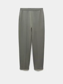 Брюки MANGO Pique модель 57064404_92 Фото