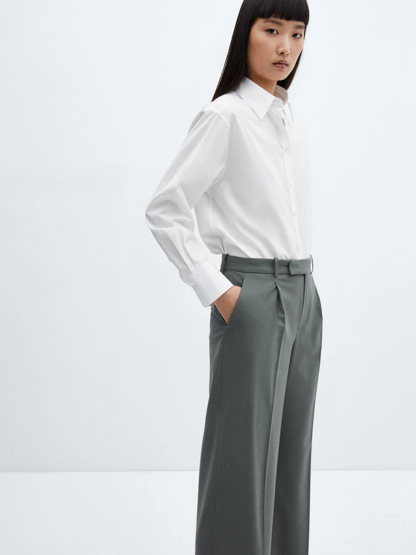 Брюки MANGO Tamara модель 57077761_92 Фото