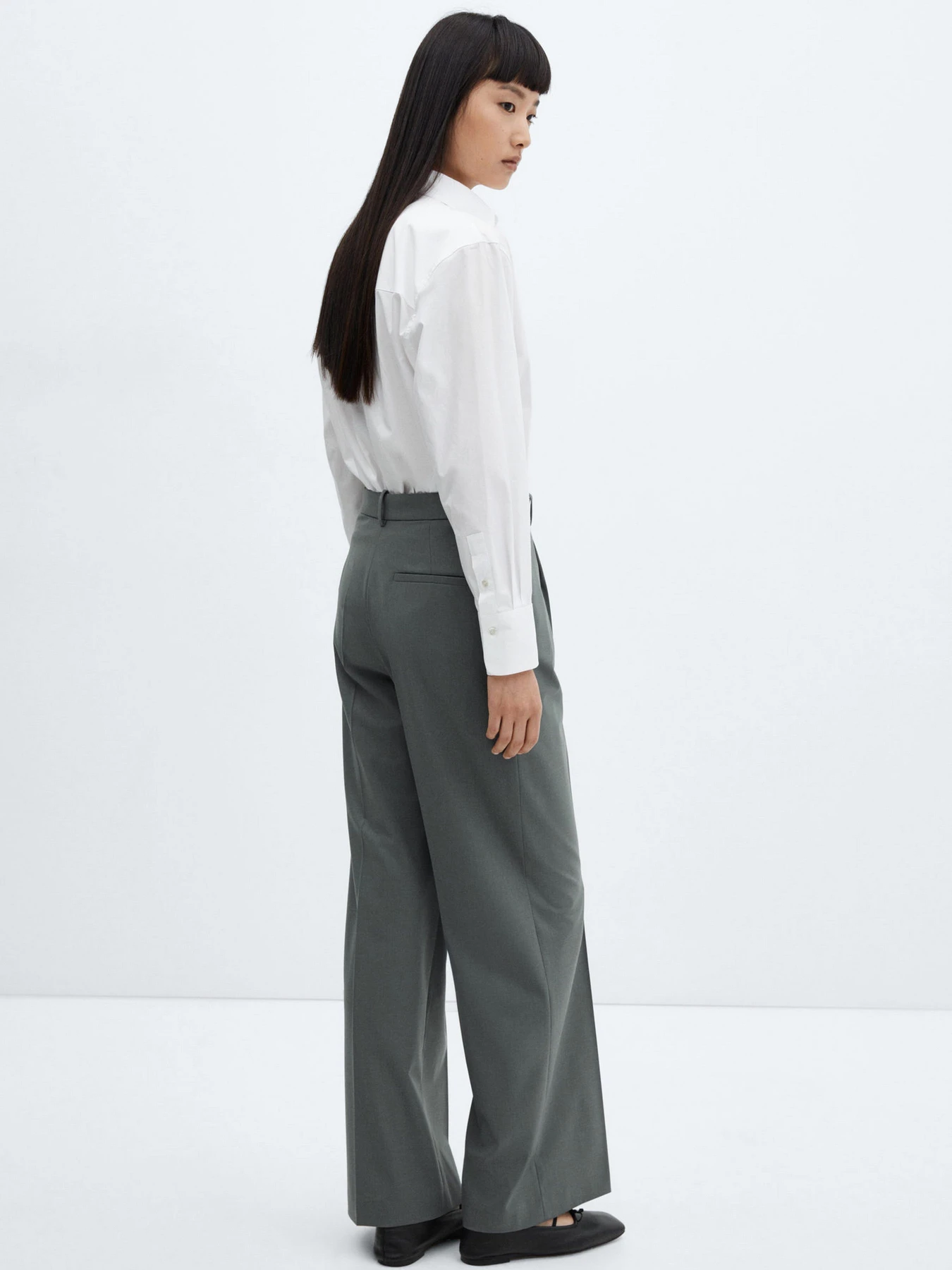 Брюки MANGO Tamara модель 57077761_92 Фото
