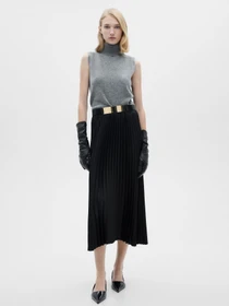 Юбки MANGO PLISADO модель 87060447_99 Фото
