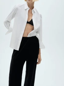 Штани MANGO модель 77039065_99 Фото