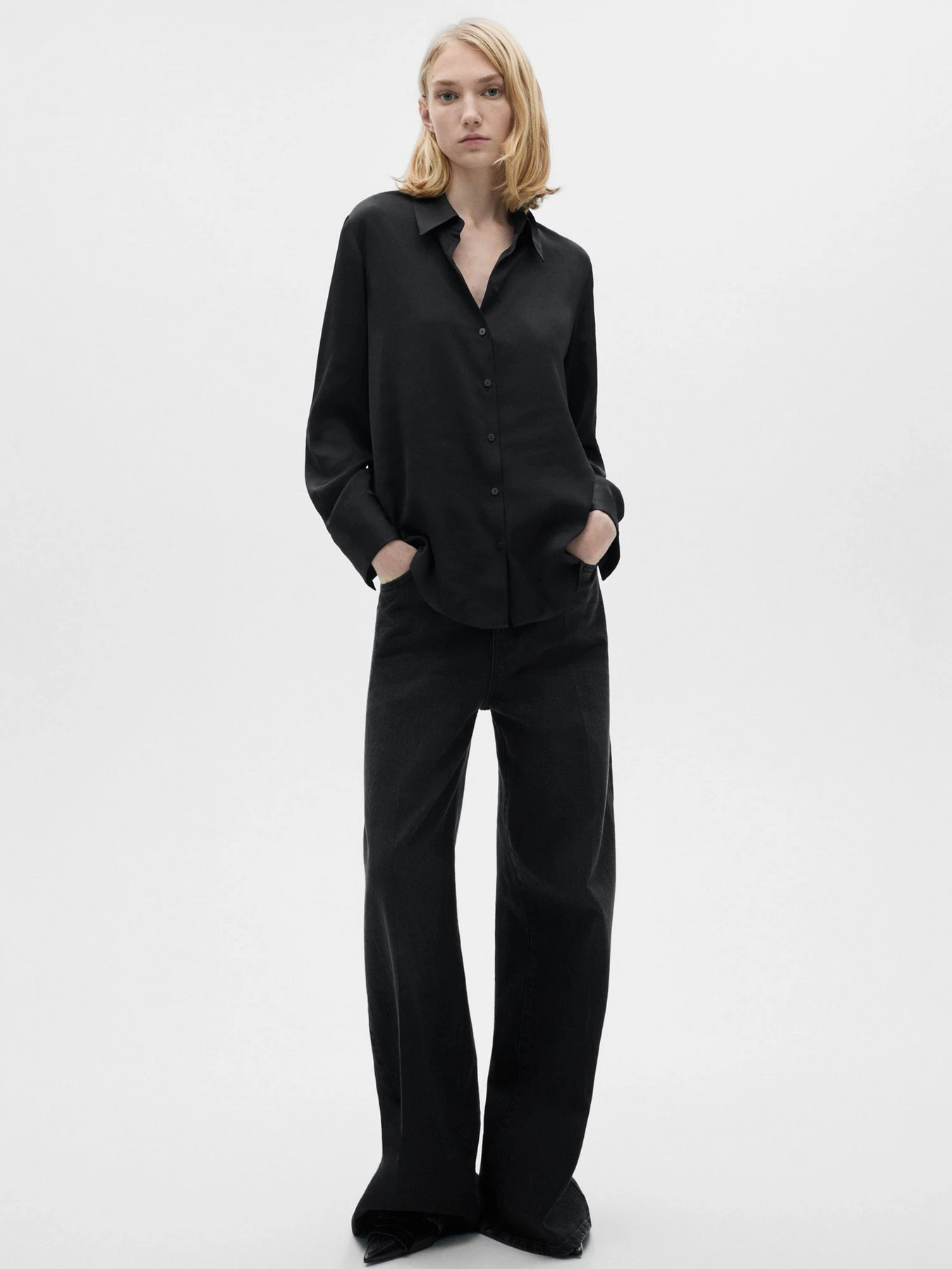 Рубашки MANGO IDEALE модель 87090415_99 Рубашки MANGO IDEALE модель 87090415_99 Фото