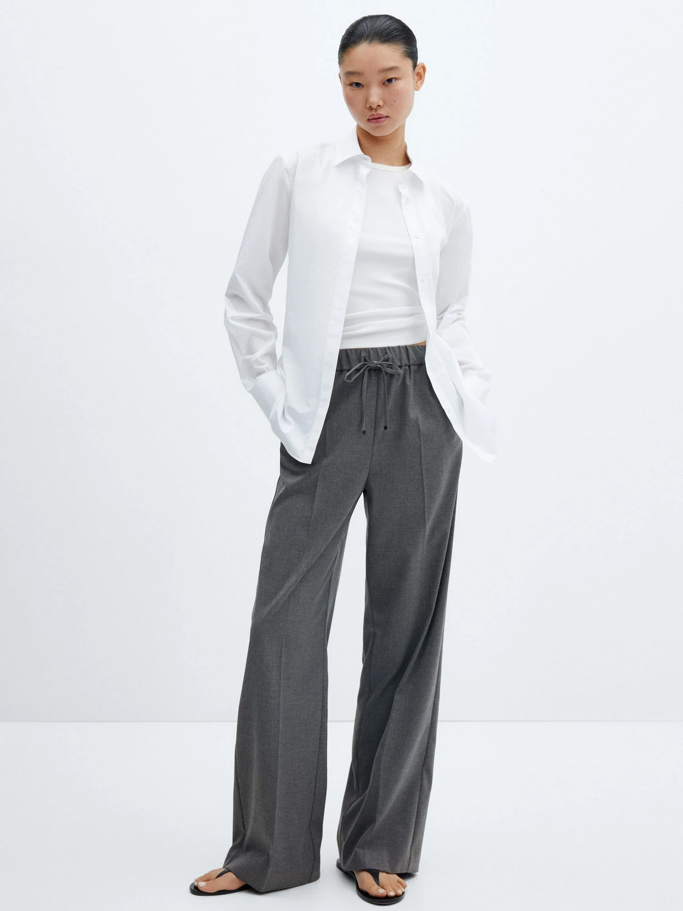Штани MANGO Lazy модель 57026717_94 Штани MANGO Lazy модель 57026717_94 Фото