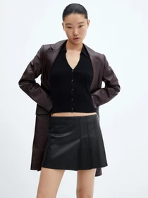 Юбки MANGO Merlot модель 57046713_99 Фото