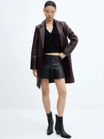 Юбки MANGO Merlot модель 57046713_99 Фото